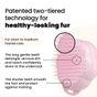 Pet Teezer Detangling Cat Grooming Brush, Pink