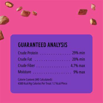 Bonkers Cat Bites, Crunchy & Soft Bangin' Beef Flavoured Cat Treats 60g 