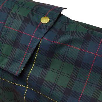 Joules Blackwatch Check Packaway Small Dog Coat