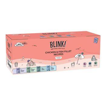 Blink Chicken & Fish Selection in Jelly Wet Cat Food 40x85g