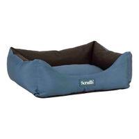 Scruffs Expedition Box Dog Bed Blue Medium