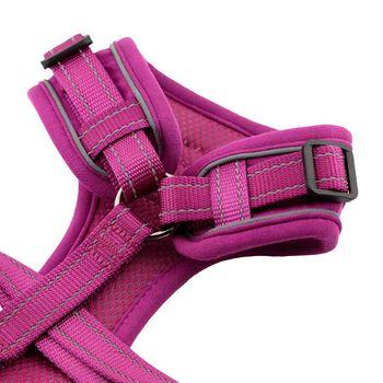 Doodlebone Trendy Tails Stomp Dog Harness Purple 4-7
