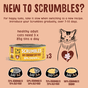 Scrumbles Grain Free Wet Cat Food in Jelly Meat Selection 6x80g