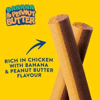 Wagg Chews Banana & Peanut Butter Bars, 140g