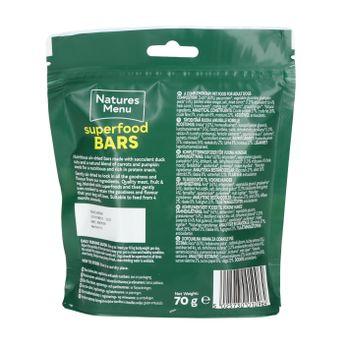 Natures Menu Superfood Bars Duck 70g