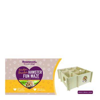 Rosewood Hamster Fun Maze, Hamster Toy