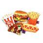 Tabby Patch Fast Food Catnip Cat Toy