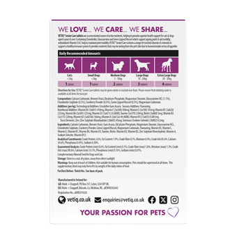 VetIQ Senior Care for Cats and Dogs 45 tablets