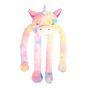 Rosewood Stretch Folk Unicorn Plush Dog Toy