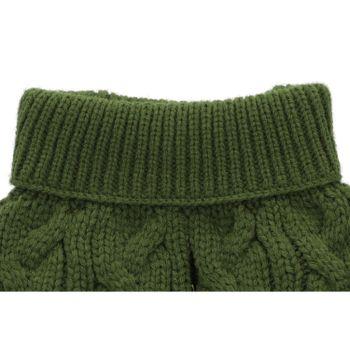 Rufus & Rosie Cable Knit Jumper Green S Plus