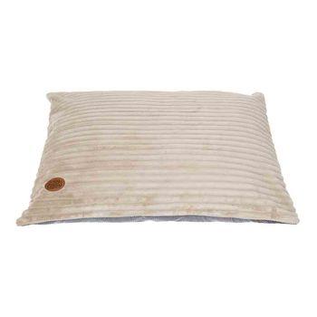 Snug & Cosy Faux Fur Dog Lounger Taupe