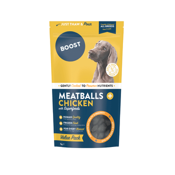 Boost Chicken Meatballs Fresh Dog Food 1kg