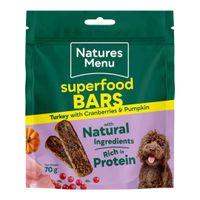 Natures Menu Superfood Bars Turkey 70g