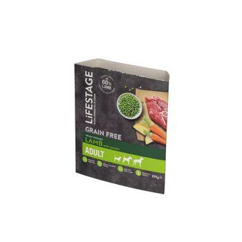 Lifestage Adult Grain Free Lamb Dog Food Tray 395g