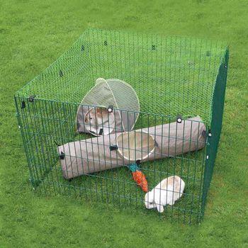 Rosewood Rabbit Playpen With Net