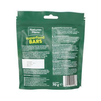 Natures Menu Superfood Bars Fish 70g