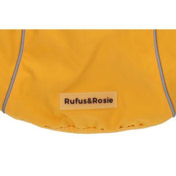 Rufus & Rosie Fleece Lined Mk2 Yellow Dog Jacket, S+