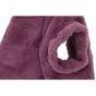 Rufus & Rosie Purple Faux Fur Dog Hoodie, L