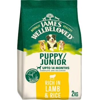 James Wellbeloved Puppy Lamb & Rice 2kg