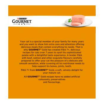 Gourmet Gold Pate Salmon Wet Cat Food 8x85g