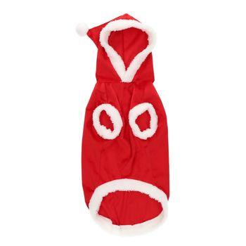 Rufus & Rosie Santa Dog Hoodie Large