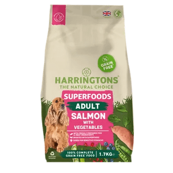 Harrington's Grain Free Dog Superfoods Salmon 1.7kg