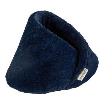 Pet Brands Snuggle Super Soft Cave Blue Cat Bed, Medium