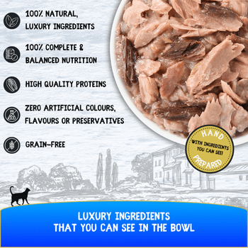 Cookhouse Luxury Complete Cat Food Tuna Loin Fillets in Jelly 70g