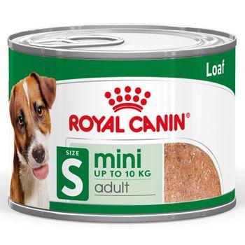 Royal Canin Mini Adult Wet Small Dog Food Cans In Loaf 195g
