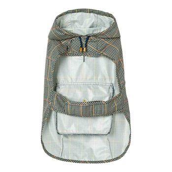 Joules Henson Check Packaway Dog Jacket Medium