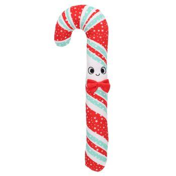 Smart Choice Squeaky Plush Candy Cane Dog Toy Assorted