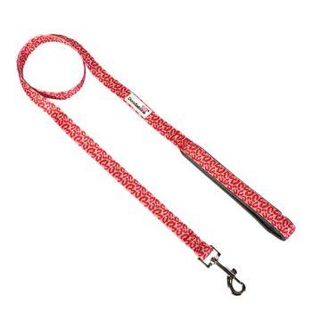 Doodlebone Ruby Leopard Dog Lead