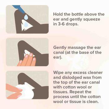 Beaphar Ear Cleaner for Cats  & Dogs, 50ml