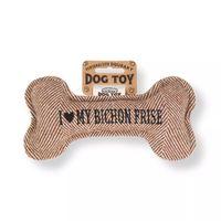 History & Heraldry 'I Love My Bichon Frise' Dog Toy