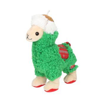 KONG Holiday Sherps Llama Dog Toy Medium