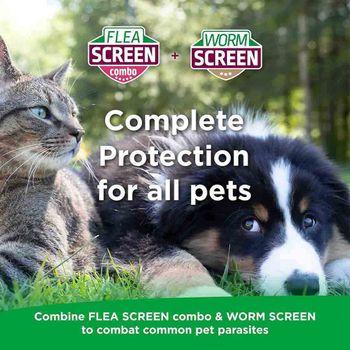 Flea Screen Combo Spot-On Flea & Tick Treatment for Small Dog 2-10kg, 3 Pipettes