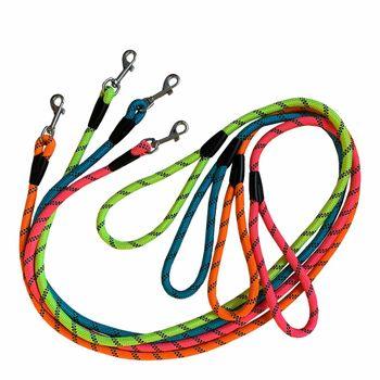 Hem & Boo Trigger Reflective Dog Lead Neon