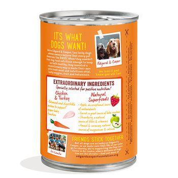 Edgard & Cooper Adult Wet Food Tin Chicken & Turkey 6x400g