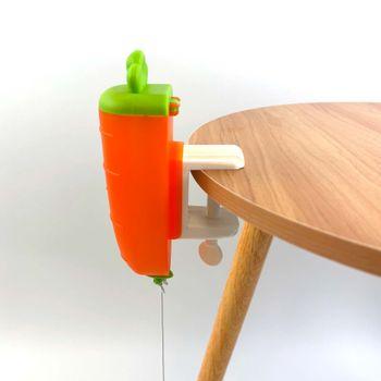 Tabby Patch Carrot Cat Treat Dispenser