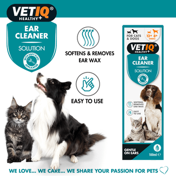 VetIQ Ear Cleaner for Cats and Dogs