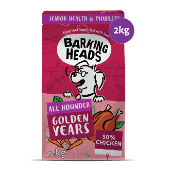 Barking Heads All Hounder Golden Years Chicken Dry Dog Food, 2kg