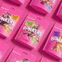 Bonkers Cat Bites, Crunchy & Soft Catnip, Chick N' Cheddar Flavoured Cat Treats 180g