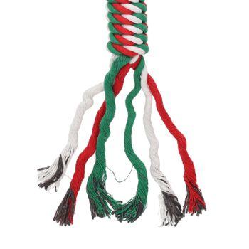 Rufus & Rosie Christmas Plush Rope Dog Toy Assorted