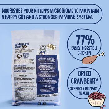 Scrumbles Dry Cat Food for Kitten & Queens Chicken 750g