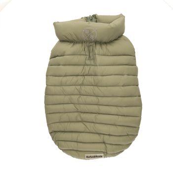 Rufus & Rosie Dog Puffer Jacket Green XL+