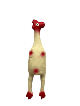 Rufus & Rosie Squeaky Chicken Dog Toy