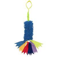 Rufus & Rosie Bungee Tassel Noodle Dog Toy, Large