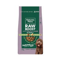 Natures Menu Raw Boost Pork & Lamb Dog Food 1.5kg