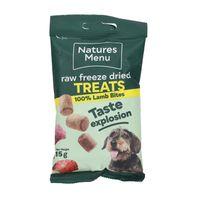 Natures Menu Freeze Dried Bites Lamb Raw Dog Food 15g