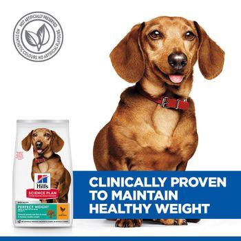 Hill'S Science Plan Adult Perfect Weight Small & Mini Dry Dog Food Chicken Flavour 1.5kg